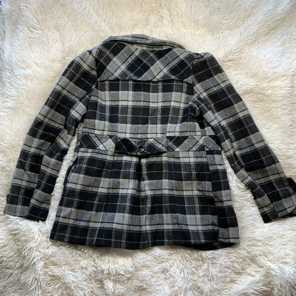 Iris Basic Plaid Coat - image 5